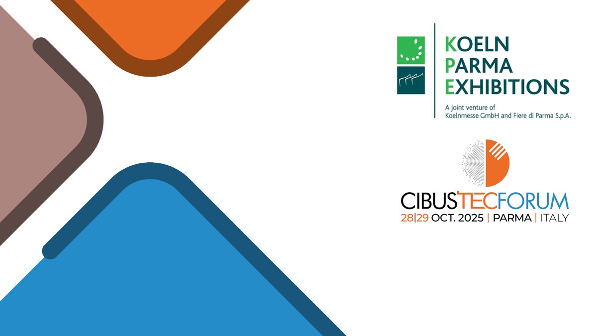 Koeln Parma Exhibitions presenta Cibus Tec Forum 2025 – La mostra convengo sulle tendenze delle tecnologie alimentari